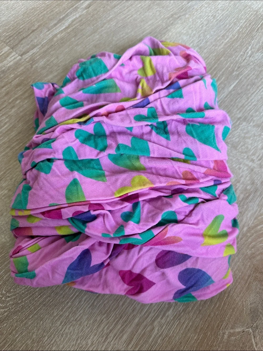 Little Sleepies Ombré Hearts Fitted Crib Sheet Valentine’s Day Bamboo
